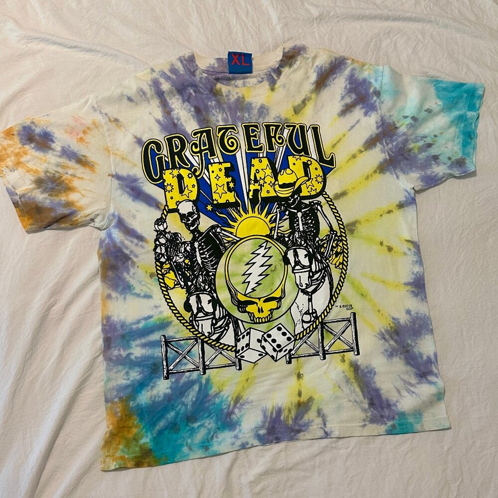 GRATEFUL DEAD x ONLINE CERAMICS 2019 “Turtle River” T-shirt - XL